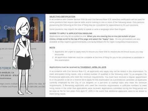 How to Read a Job Bulletin