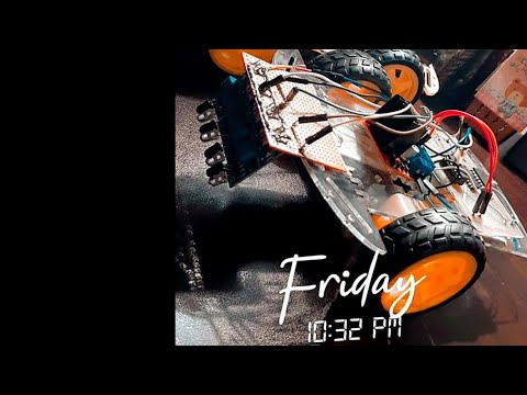 NIGHTSHADE  || Line Follower Robot ||  Using Multiplexer