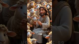 The Lamb That Jesus Never Gave Up On 🐑. #storiesforkidsinenglish #bedtimestoriesforkids #kidsstories