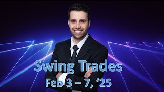 Actionable Swing Trade Ideas for Feb 3– 7, 2025 | Market Update
