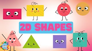 Shapes for Kids | Learn Basic 2D Shapes at Home | Fun Educational Song | #shapes #forkids #funsong