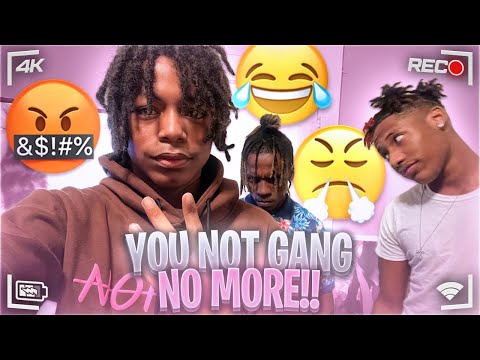 Telling @YNMjoskii he not gang no more *he started crying*