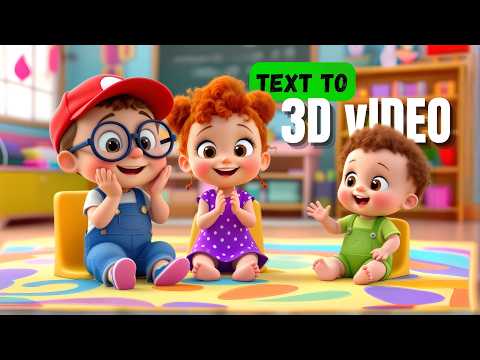 Create Consistent 3D Animated Kids Stories for Free in 2025! 🚀