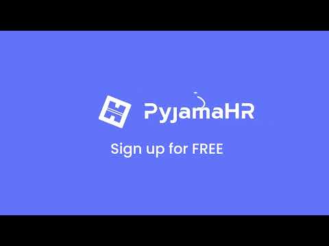 Creating a FREE account with #PyjamaHR