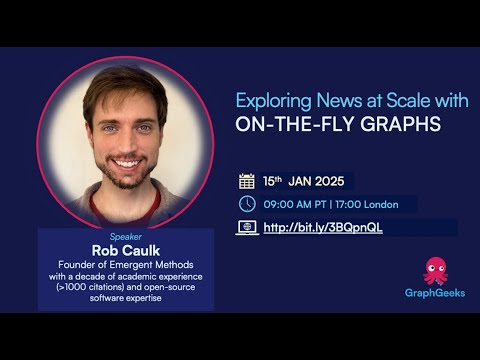 GraphGeeks Explainer S2 Ep1: Exploring News at Scale with On-the-Fly Graphs