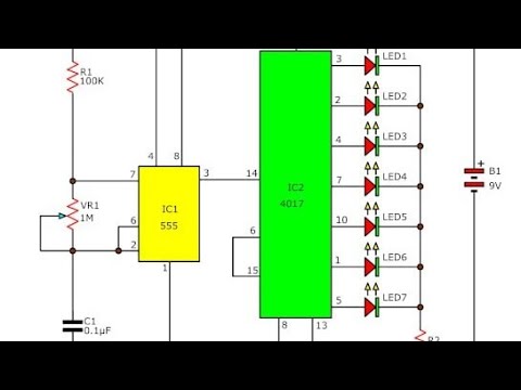simple running lights using led|Afwan artrisk|