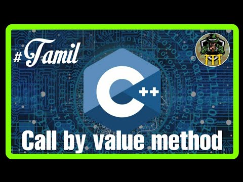 Call by value method in C++ | C++ programming language | C++ full course.
