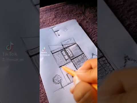 Boceto de fachada #fachada #estudiantes #arquitectura