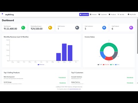 myBilling App | Best GST-Ready Invoicing Software for Freelancer, Small & Medium Businesses in India