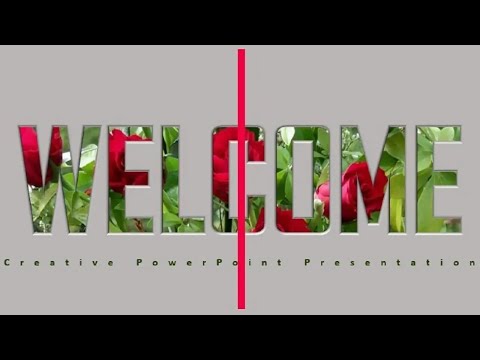Motion Change Animated Welcome Slide Design in PowerPoint | PowerPoint Presentation Topic Animation