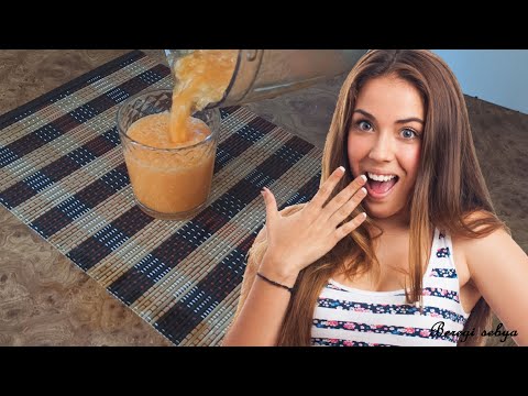 The benefits of carrots, orange and honey. A simple recipe for strong energy