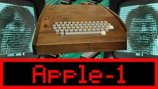 Original Rare Apple 1 Computer Demo at Vintage Computer Festival VCF East