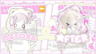 TRANSFORMING my ADOPT ME PROFILE + MAKING AVATARS₊˚⊹