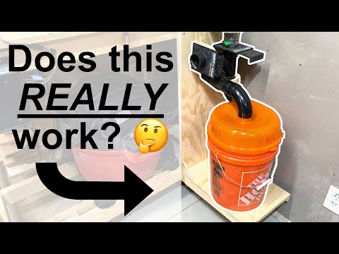 DIY Dust Collector and Separator For a CNC Machine