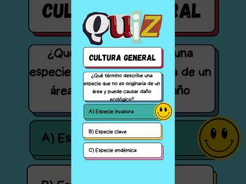 Quiz Test Preguntas Creativas #Anatomía #SistemaExcretor #Riñón #Ecología #EspecieInvasora #Estudio