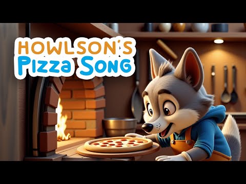Let’s Make Pizza with Howlson! 🍕Let’s Cook & Sing! Fun Cooking Song for Kids!