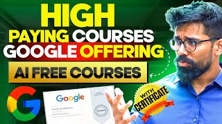 Completely FREE😱! Google's 5 certified courses - Zero cost