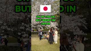 It's ABSOLUTELY NORMAL in the US but weird in Japan 🫢 #japan #travel #shorts #tokyo