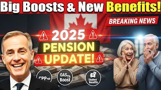 Canada Pension Boost 2025 💵 | CPP Enhancements, OAS Raise + Student Benefit Details Inside!