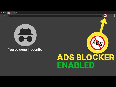 how enable adBlock in chrome incognito mode