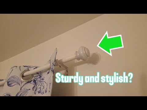 Quick Review of H.Versailtex Window Curtain Rod!