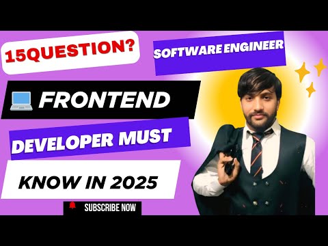 Top 15 Frontend Developer Interview Questions & Answers | HTML, CSS, JavaScript, React (2025)