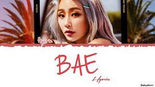HYOLYN (효린)_ ‘BAE’ Lyrics [Color Coded_Han_Rom_Eng]