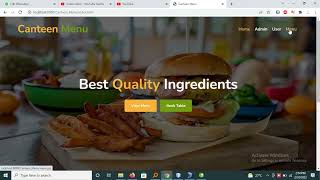 CANTEEN MENU JAVA PROJECT | CSE PROJECTS
