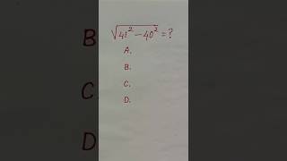 Square and Square Root of Maths#mathsformula#mathstricks#simplify#easymaths