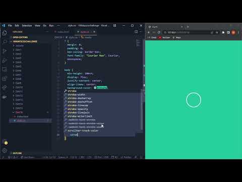 100 Days CSS Challenge Day #16 | SVG Loading Animation CSS | Code With Marish😎