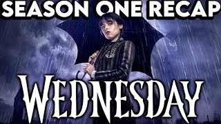 WEDNESDAY Season 1 Recap | Must Watch Before Season 2 | Netflix Series Explained