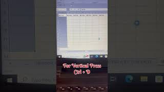 Automatically text in horizontal & vertical? #viralshort #exceltips #viralshort