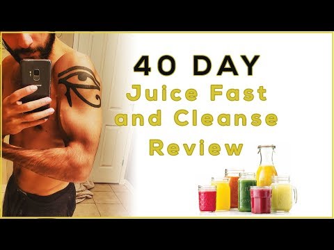 40 DAY Juice Fast Cleanse Review - (WARNING: Pictures of waste release!)