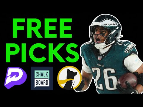 NFL TNF PRIZEPICKS EAGLES GIANTS BEST BETS💥 | PLAYER PROPS Thursday October 9th #nfl