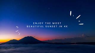 Sea , Sand Sunset | Enjoy the most epic sunset in 4k | 4k Sunset video #sunset #4k