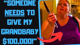 r/EntitledPeople - Psycho Karen Family DEMANDS Free Money Since I'm Rich! I "OWE" Them!