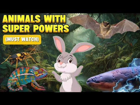 Animals With Superpowers! 🦸‍♂️🐙 | Nature’s Coolest Creatures | JUMPPYY KIDS