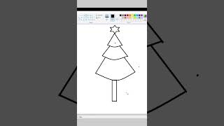 christmas tree easy😛🎄 #computereducation #shortcutkeys #msword #art