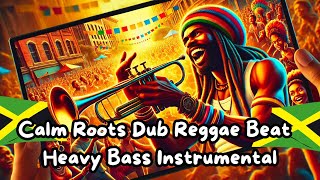 🎧 Calm Roots Dub Reggae Beat | Heavy Bass Instrumental