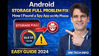 HOT TO Fix Storage Full Problem  Storage Problem |  How I found a spy app on my Android phone...