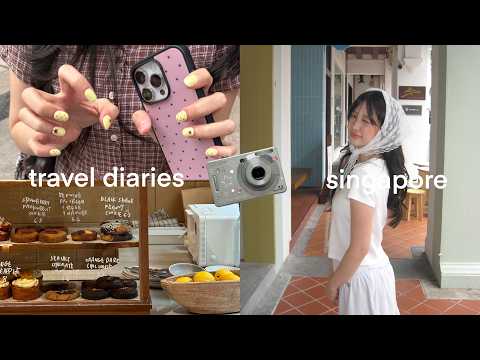 SINGAPORE VLOG🐻: travel diaries, mukbang, cafe hopping, matcha, shopping haul pt.2