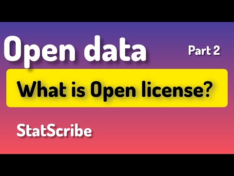 Open Data2: What is Open license?