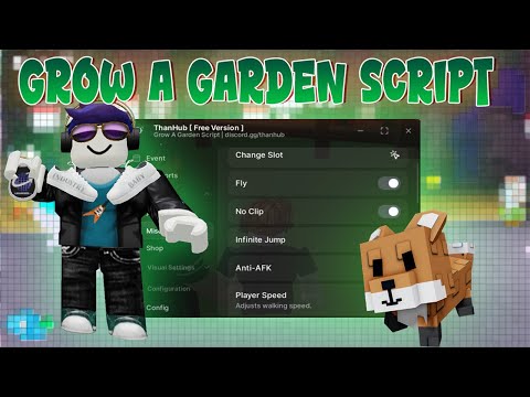 💥 Grow A Garden GUI Script – Zen Event + Auto Everything + Kitsune Pet!