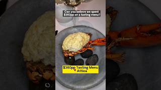 Trying $360pp tasting menu in Melbourne 😬 #finedining #melbournefood  #chefstable #netflixseries