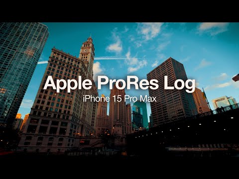 iPhone 15 Pro Max Cinematic Video | 4K ProRes Log | Chicago