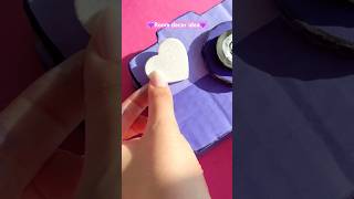 Room decor idea💜 DIY pencil holder✨