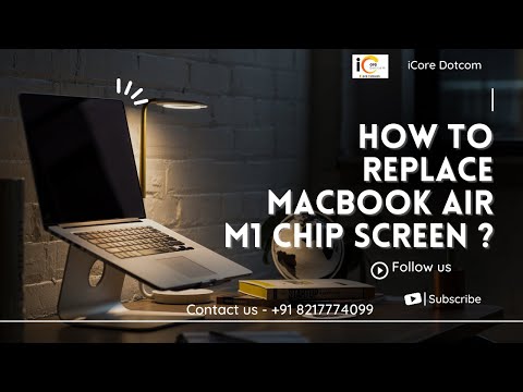 🔴How to Replace  MacBook Air A2337 M1chip Screen, Screen Connector and motherboardreplacement? 🔴