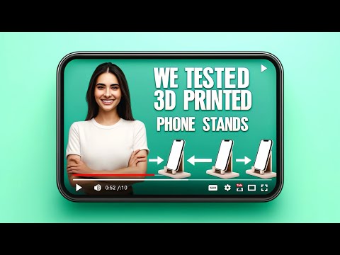 We Tested 3D Printed Phone Stands – You Won't Believe What Happened!
