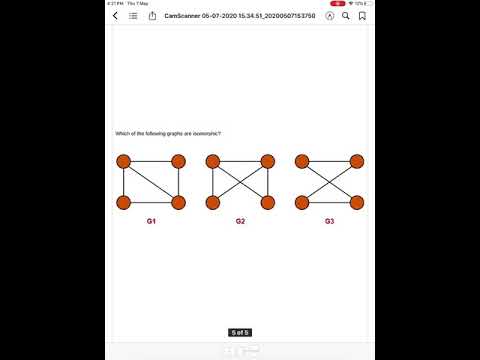 #cark 6  Graph isomorphism