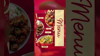 Animated menu design #menu #restaurantdesign #graphicdesign #fyp  #menudesign #animated #motionflyer